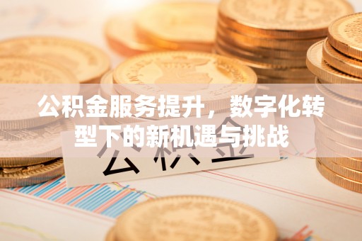旺苍公积金服务提升，数字化转型下的新机遇与挑战