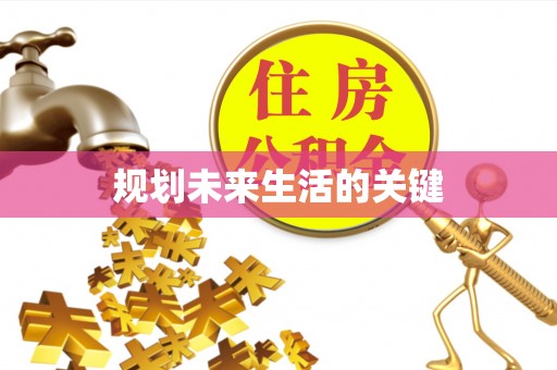 旺苍规划未来生活的关键