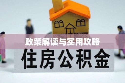 旺苍政策解读与实用攻略