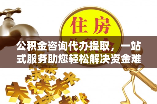 旺苍公积金咨询代办提取，一站式服务助您轻松解决资金难题