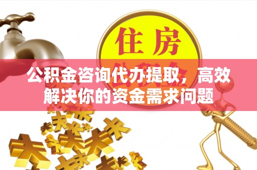 旺苍公积金咨询代办提取，高效解决你的资金需求问题