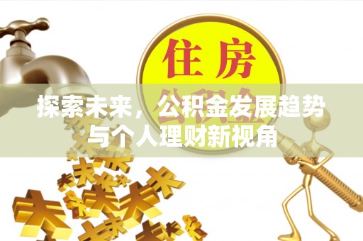 旺苍探索未来，公积金发展趋势与个人理财新视角
