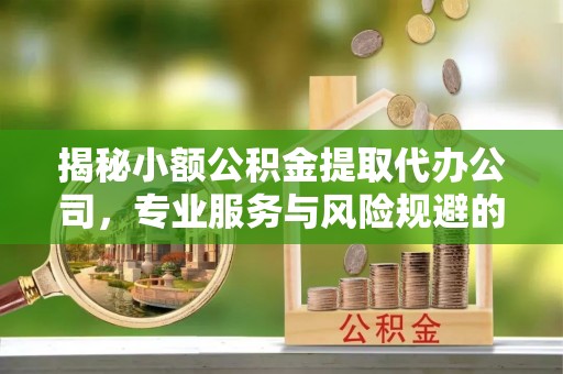 旺苍揭秘小额公积金提取代办公司，专业服务与风险规避的平衡艺术