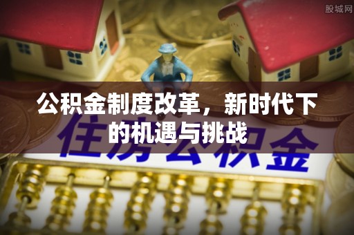 旺苍公积金制度改革，新时代下的机遇与挑战