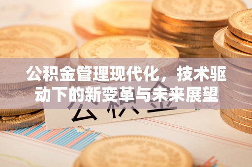 旺苍公积金管理现代化，技术驱动下的新变革与未来展望