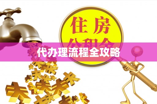 旺苍代办理流程全攻略